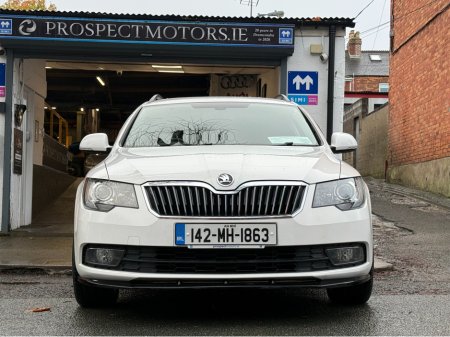 2014 Skoda Superb 1.6 tdi CR Estate, New Nct 12/2026, New Timing Belt, Bluetooth, A/C, Alloys, Privacy Glass, 6 Speed, Ideal Family Car, Service & Warranty Included, SIMI Dealer, €7,950