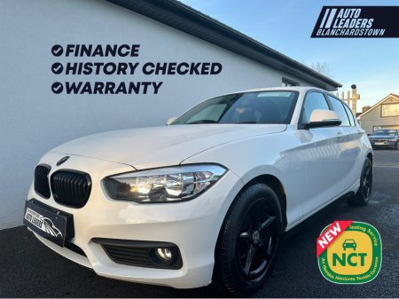 2017 BMW 1 Series 116D EFFICIENT DYNAMICS PLUS 114BHP SERVICE HISTORY €11,900