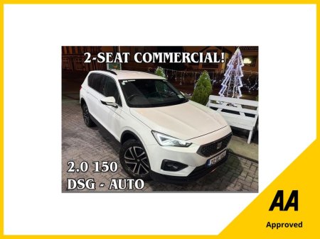 2021 SEAT Tarraco 2.0 TDI 150 DSG SE €19504 Plus Vat €19,504