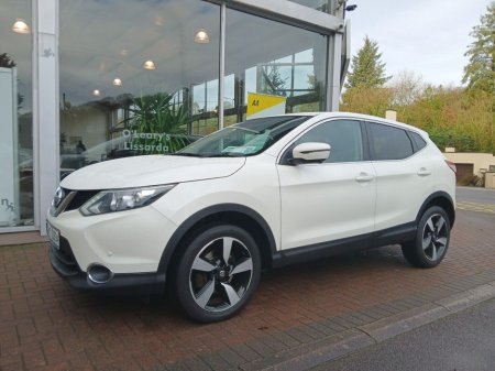 2016 Nissan Qashqai 1.5DCI CONNECTA, White, 2 owners. €10,950