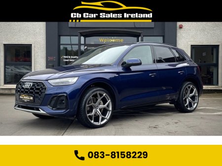 2022 Audi Q5 2.0 TDI 40 S line SUV 5dr Diesel S Tronic quattro Euro 6 (s/s) (204 ps) 1 OWNER + VIRTUAL COCKPIT + HEATED FRONT SEATS €53,400
