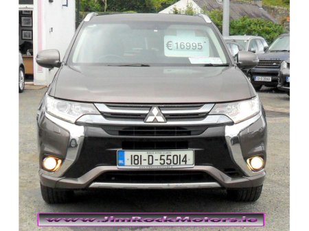 2018 Mitsubishi Outlander 2.0 JURO PHEV 4WD 20 200BHP PETROL HYBRID €17,995