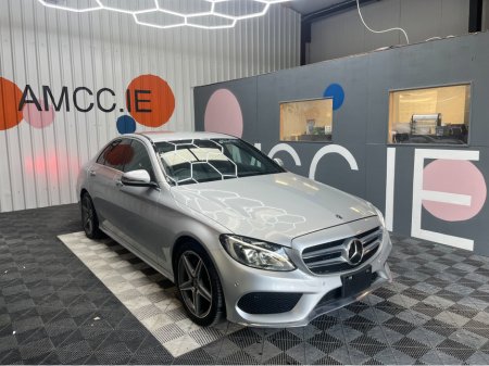 2017 Mercedes-Benz C Class MERCEDES C CLASS AUTOMATIC AMG LINE C180 / 41k KMs / HEATED LEATHER , REVERSE CAMERA , ADAPTIVE CRUISE & MORE €25,950