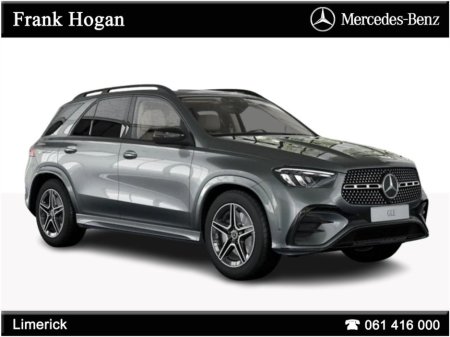 2026 Mercedes-Benz GLE Class GLE 350de 4-Matic PHEV 4 cylinder Diesel Engine Plug-in Hybrid 197/313 BHP ( € 140 Road Tax ) €108,741