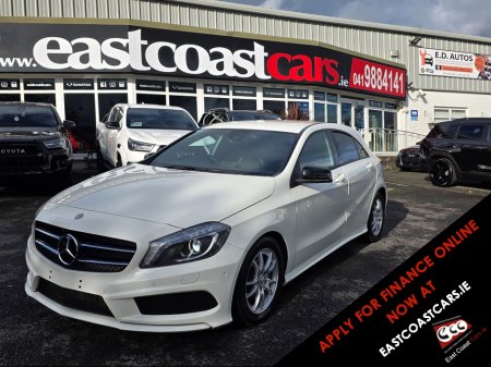 2013 Mercedes-Benz A Class ( 132 REG ) A180 AMG INTERIOR FULL LEATHER  HEATED ELECTRIC SEATS / HI SPEC  LOW ROAD TAX BAND / SIMI DEALER €13,450