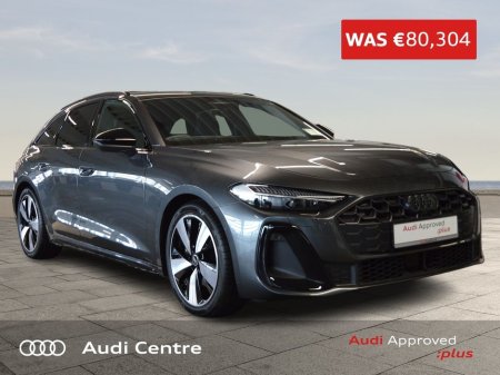 2025 Audi A5 AVANT 40 TDI 204HP S-LINE S-T Price new was €80,304 €67,999