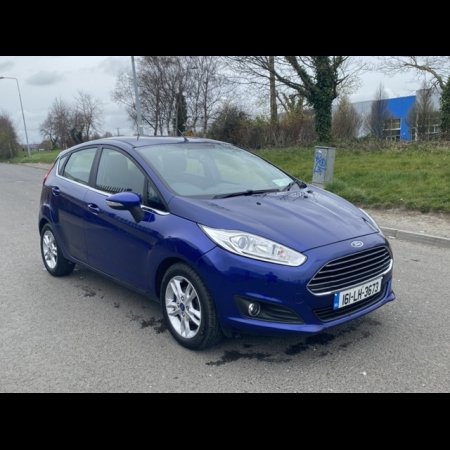 2016 Ford Fiesta 1.25 ZETEC 82PS 5DR ARGENTO
