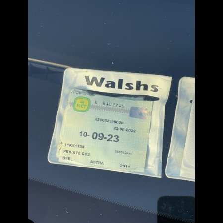 2011 Opel Astra SE 1.7 CDTI 125PS ECOFLEX 5DR €4,950 thumbnail