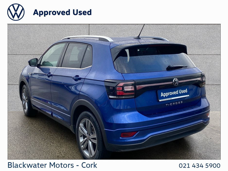 2023 Volkswagen T-Cross 1.0TSI 110BHP R-LINE WITH ADVANCED LED HEADLIGHTS €26,995