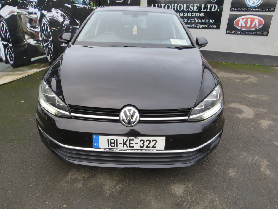 2018 Volkswagen Golf HIGHLINE 1.6 TDI  5DR BLACK DIGI DASH NCT 28 €13,999