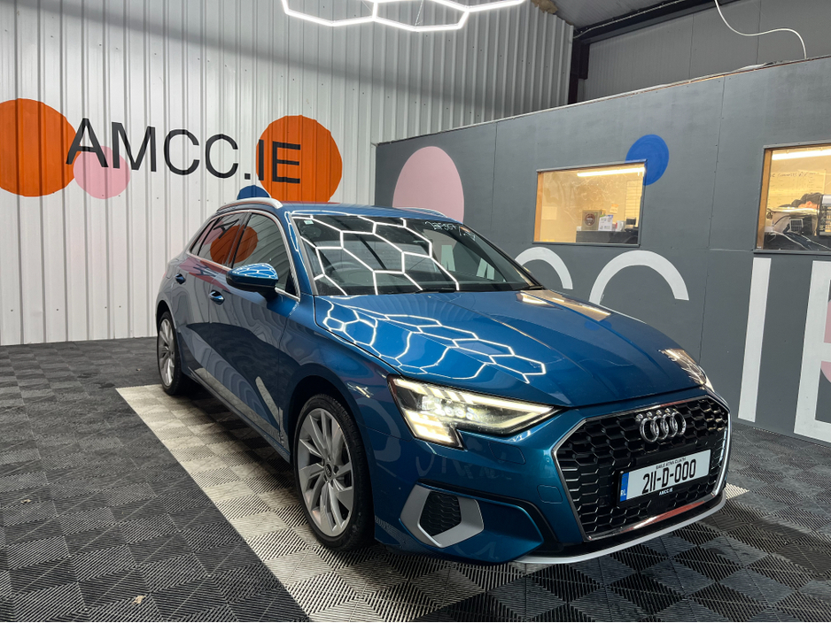 2021 Audi A3 €24950! 2021 AUDI A3 SPORTBACK 30TFSI ADVANCED 1.0 AUTOMATIC / CRUISE CONTROL / REVERSE CAMERA / ELECTRIC MEMORY & HEATED SEATS / PADDLE SHIFTERS €24,950