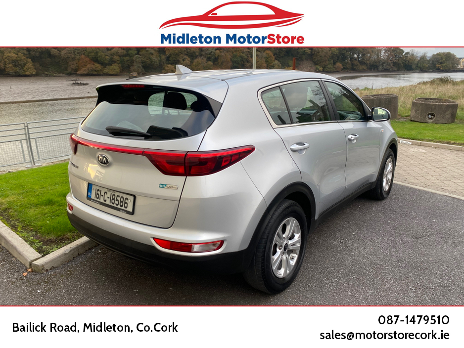 2016 Kia Sportage 1.7 Diesel 114BHP 5DR €12,900