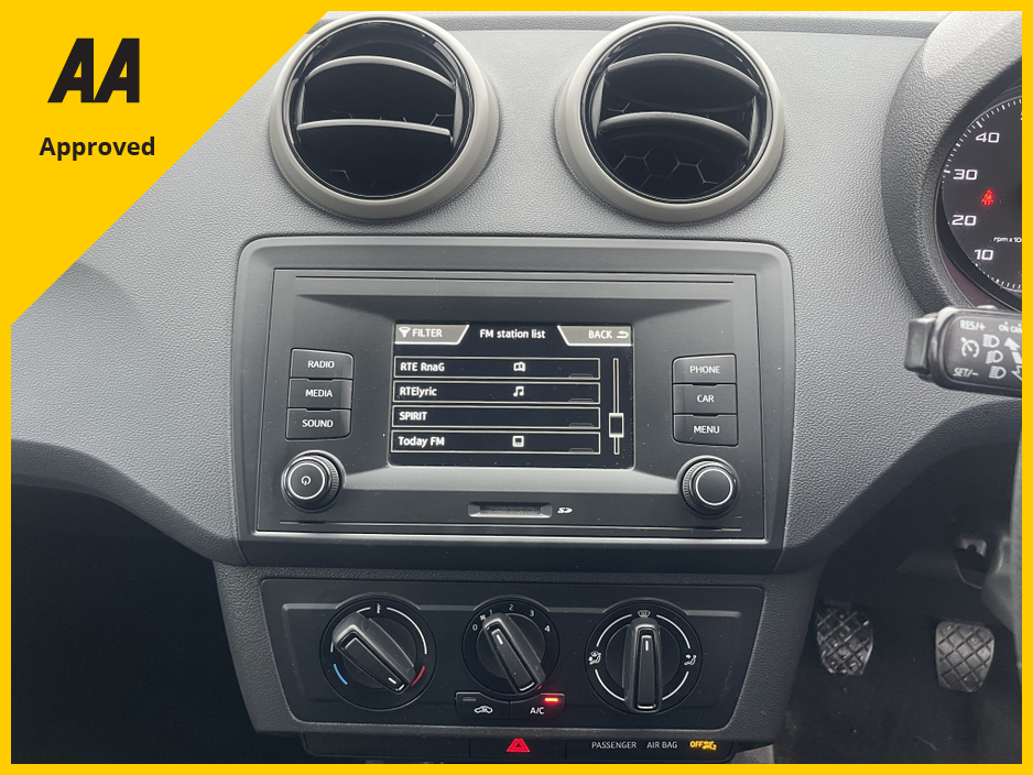 2017 SEAT Ibiza SOL 1.0cc. FREE DELIVERY €12,750