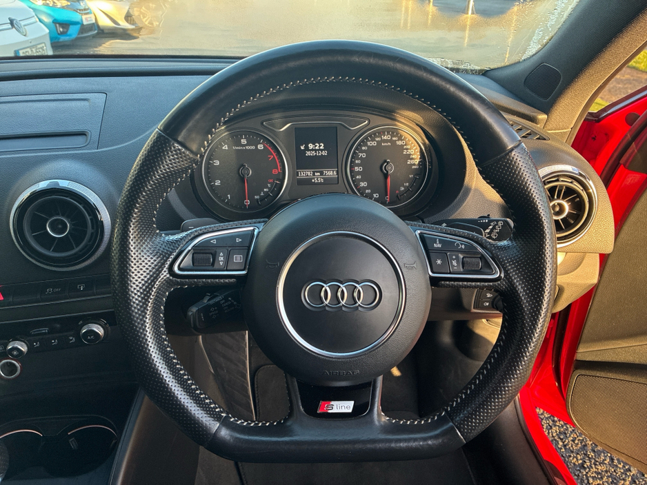 2015 Audi A3 1.4L Petrol Automatic TFSI S-Line €14,950