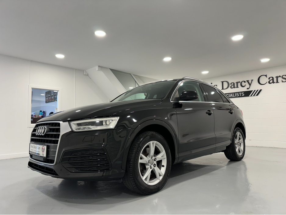2017 Audi Q3 (172) Q3 SPORT 1.4TFSI S TRONIC LOW KMS VW/AUDI SPECIALISTS WWW.DENISDARCYCARS.IE €20,950