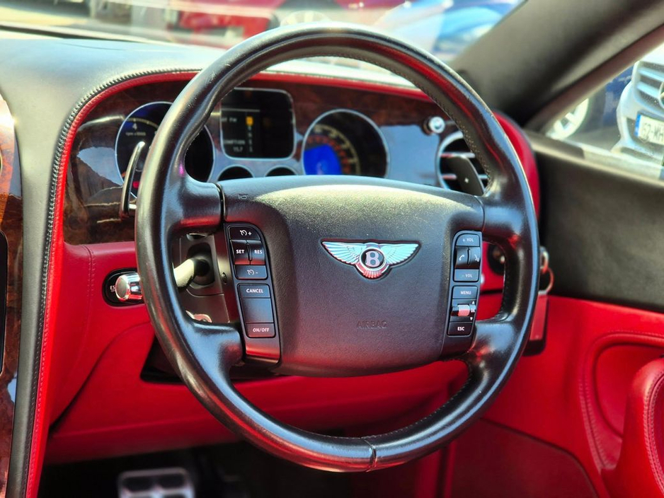2004 Bentley Continental GT Coupe W12 6.0 Petrol Auto, Paddle Shift, Massage Seats, Red Leather, 20” Alloys - First Registered in August 2004 - Trade in Price €30, 999. €29,999