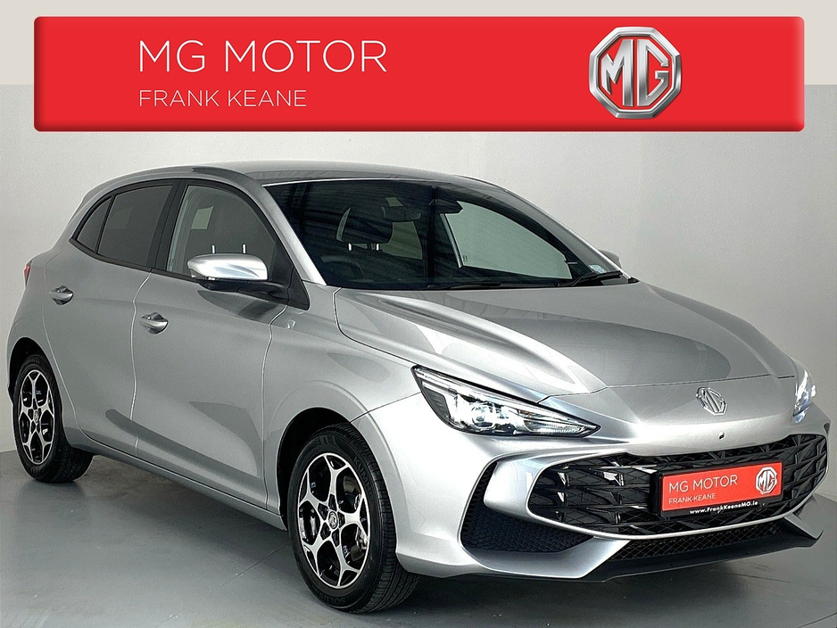 2025 MG MG3 EX-DEMO MG 3 EXCLUSIVE HEV **HALF BLACK LEATHER INTERIOR**ADAPTIVE CRUSIE CONTROL**REAR PARKING SENSORS**360 DEGREE CAMERA**BLIND SPOT DETECTION**ANDROID AUTO/APPLE CARPLAY**FINANCE ARRANGED** €24,495