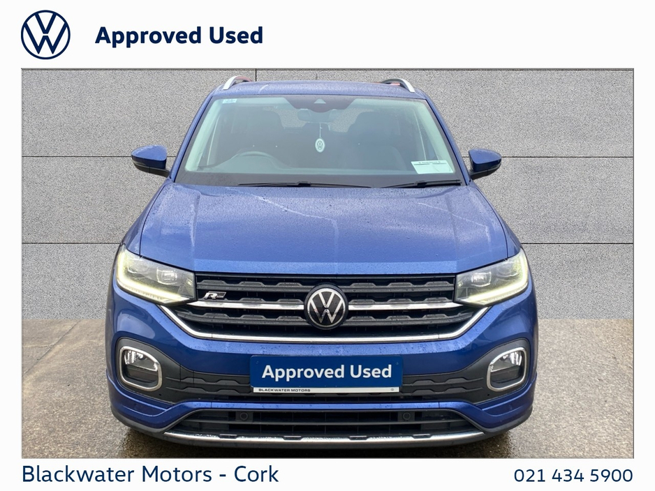 2023 Volkswagen T-Cross 1.0TSI 110BHP R-LINE WITH ADVANCED LED HEADLIGHTS €26,995