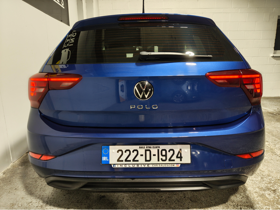 2022 Volkswagen Polo LIFE 1.0 TSI 95BHP MANUAL 5SPEED 5DR €15,995