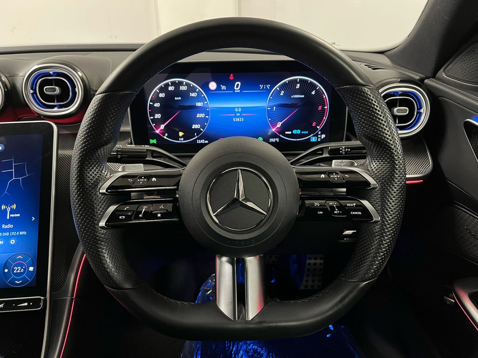 2023 Mercedes-Benz C Class 200d AMG - 18 Inch Alloys - Reversing Camera - Ambient Lighting - Sat Nav - Climate Control - Heated Seats - Keyless Start - Apple CarPlay/Android Auto - €52,950 or €53,900 with Supaguard Vehicle Prot €52,950