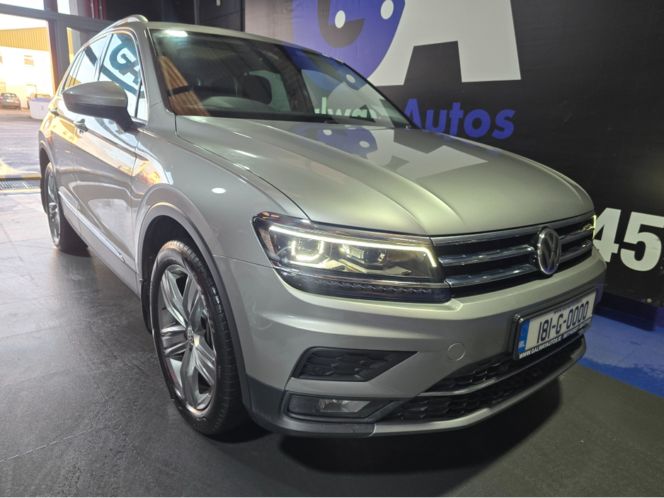 2018 Volkswagen Tiguan HIGH LINE-AUTOMATIC-4 MOTION-LOW MILEGE €23,450
