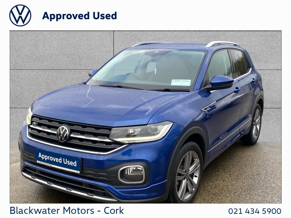 2023 Volkswagen T-Cross 1.0TSI 110BHP R-LINE WITH ADVANCED LED HEADLIGHTS €26,995