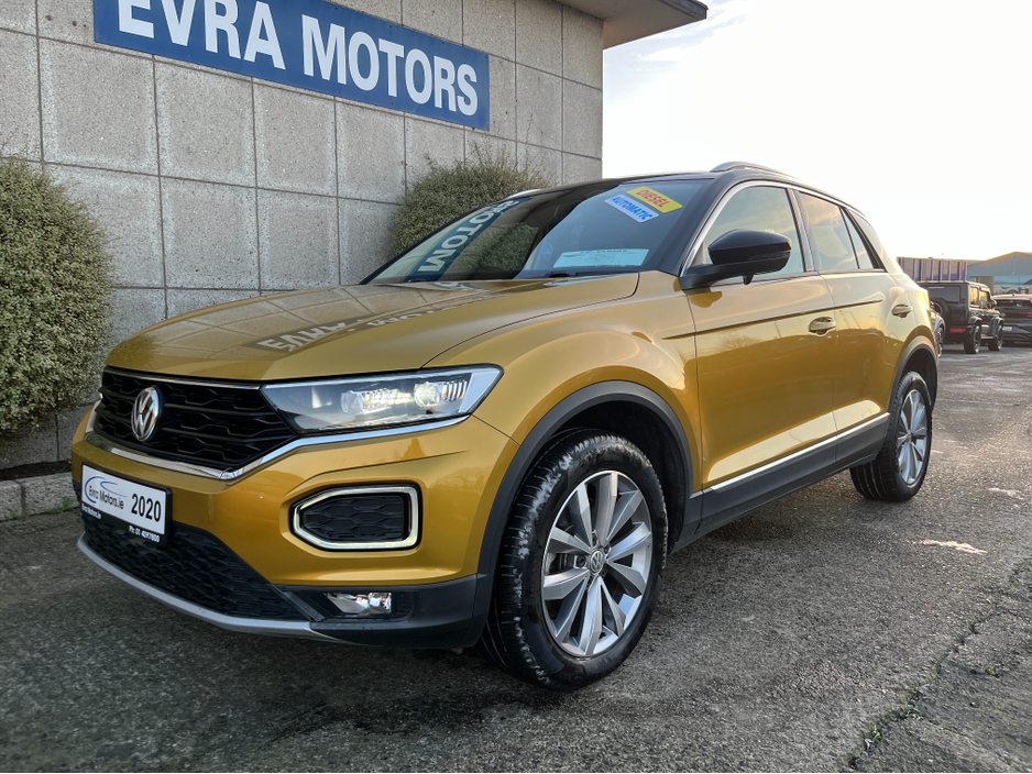 2020 Volkswagen T-Roc STYLE DESIGN AUTOMATIC 2.0 DIESEL //LOW MILES//REVERSE CAMERA//KEYLESS ENTRY//ADAPTIVE CRUISE CONTROL//BLIND SPOT WARNING// €23,950