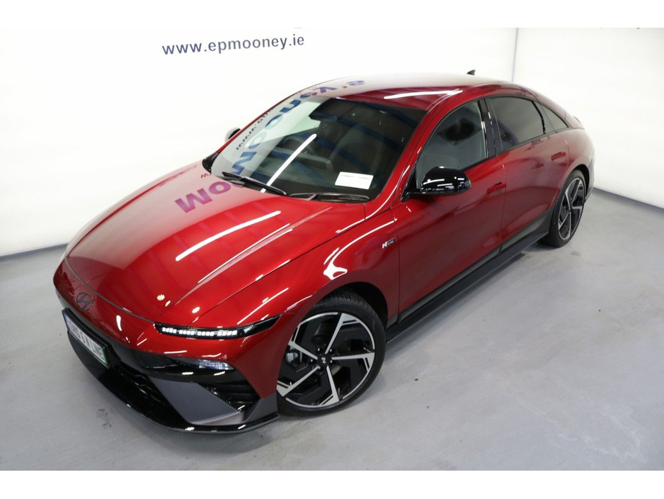 2026 Hyundai Ioniq 6 N LINE IN ULTIMATE RED - ORDER YOURS TODAY FROM MOONEYS €44,830