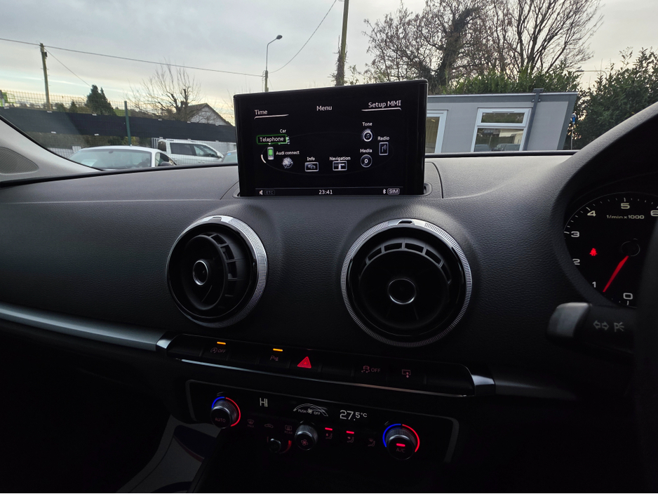 2015 Audi A3 1.4 TFSI AUTOMATIC REV CAMERA PARKING SENSORS ALLOS LOW TAX BAND SIMI DEALER €14,750