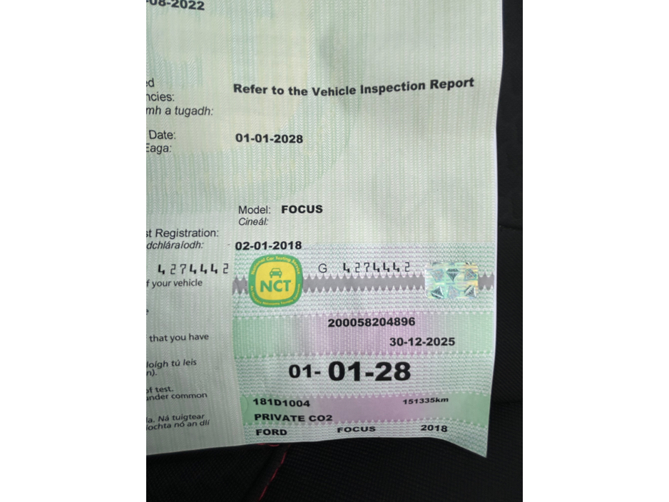 2018 Ford Focus ST-LINE 1.5 TD 120PS 6SPEED 4DR €14,995