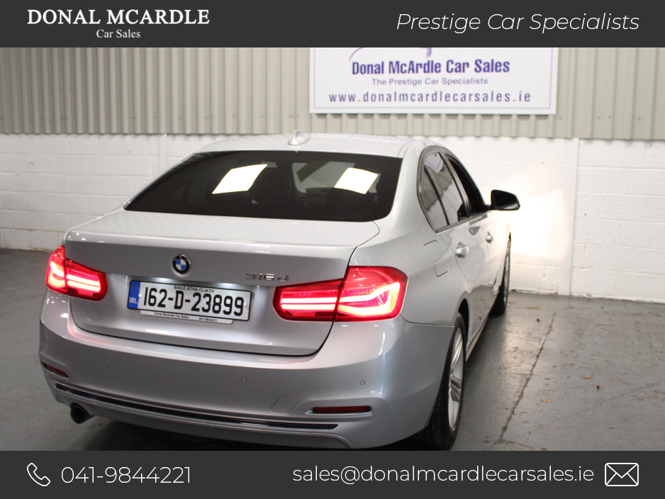 2016 BMW 3 Series 316D SPORT ZLSF 4DR AUTO €14,950