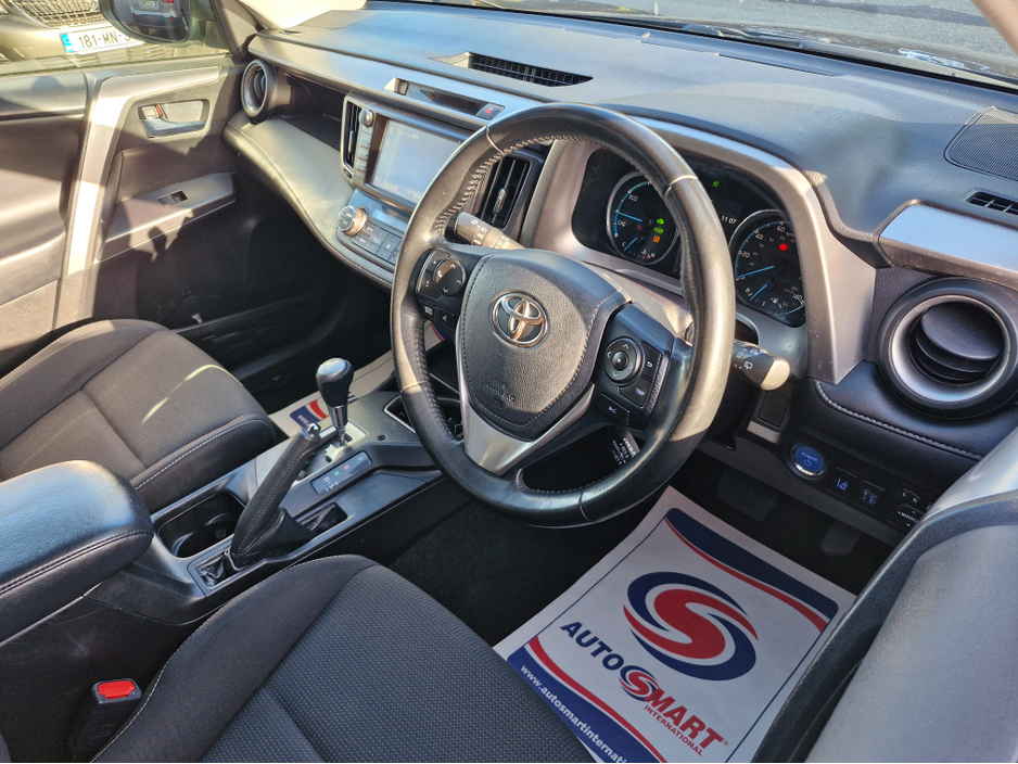 2018 Toyota Rav4 ICON 2.5 VVT-I PETROL HYBRID AUTOMATIC NCT 11/27 FINANCE AVAILABLE @ €90 PER WEEK TOUCH SCREEN MEDIA/ REVERSE CAMERA/  BLUETOOTH/ HISTORY CHECKED €19,900