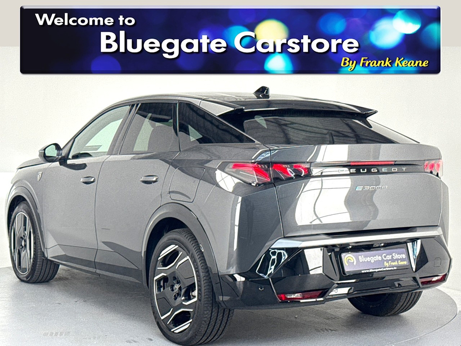 2024 Peugeot 3008 GT LINE EV**MULTIFUNCTIONAL STEERING WHEEL**DIGITAL DASH**TOUCH SCREEN DISPLAY**REVERSE CAMERA**PARKING SENSORS**APPLE CARPLAY**NAVIGATION**KEYLESS START**20"ALLOYS*AMBIENT LIGHTING*ELECTRIC TAILGATE* €35,295