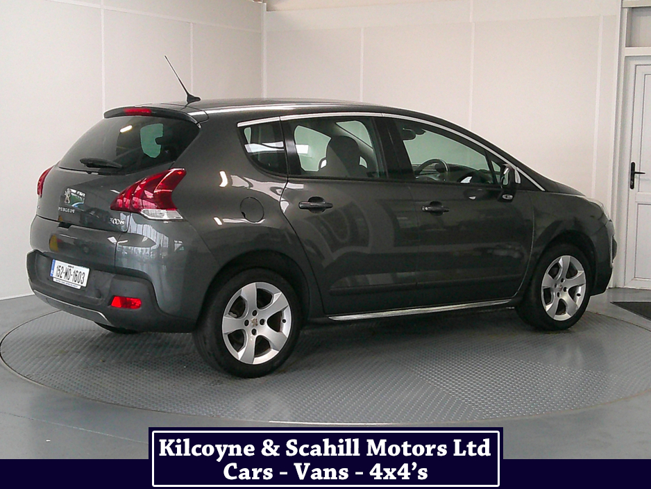 2015 Peugeot 3008 1.6 HDI BLUE ACTIVE S/S 120BHP 5DR A €9,950