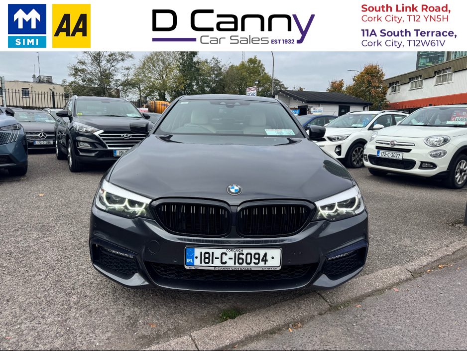 2018 BMW 5 Series D G30 M SPORT 4DR AUTO €26,900