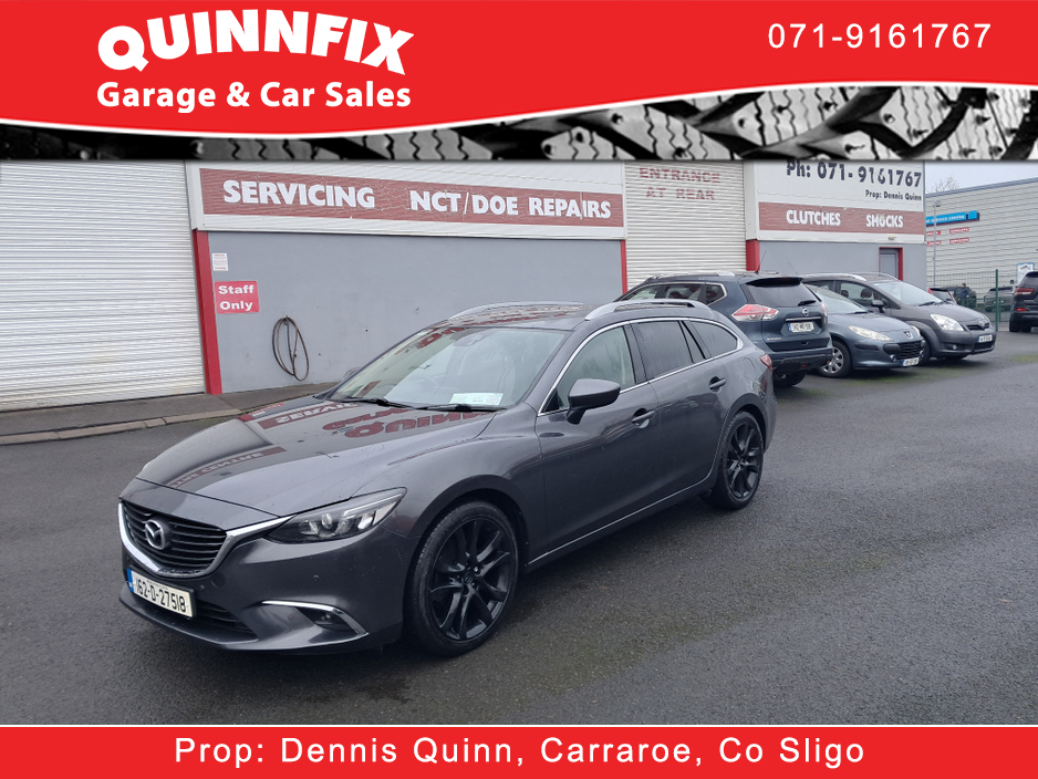 2016 Mazda Mazda6 2.2 D SKYACTIV-D SPORT NAV 150 150PS €6,650