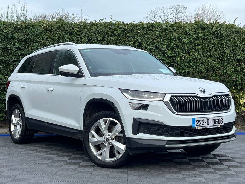 2022 Skoda Kodiaq STYLE 7-SEATER 2.0 TD AUTO // LEATHER HEATED SEATS // APPLE CARPLAY/ANDROID AUTO // BACKSEAT CLIMATE CONTROL €29,950