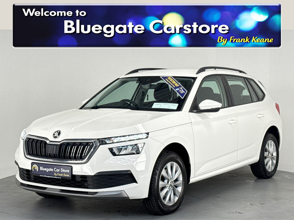 2023 Skoda Kamiq AMBITION 1.0 TSI 110HP DSG 5DR AUTO**MULTIFUNCTIONAL STEERING WHEEL**BLACK CLOTH INTERIOR**TOUCH SCREEN MEDIA DISPLAY**PARKING SENSORS**APPLE CARPLAY**AIR CONDITIONING**FINANCE AVAILABLE** €21,995