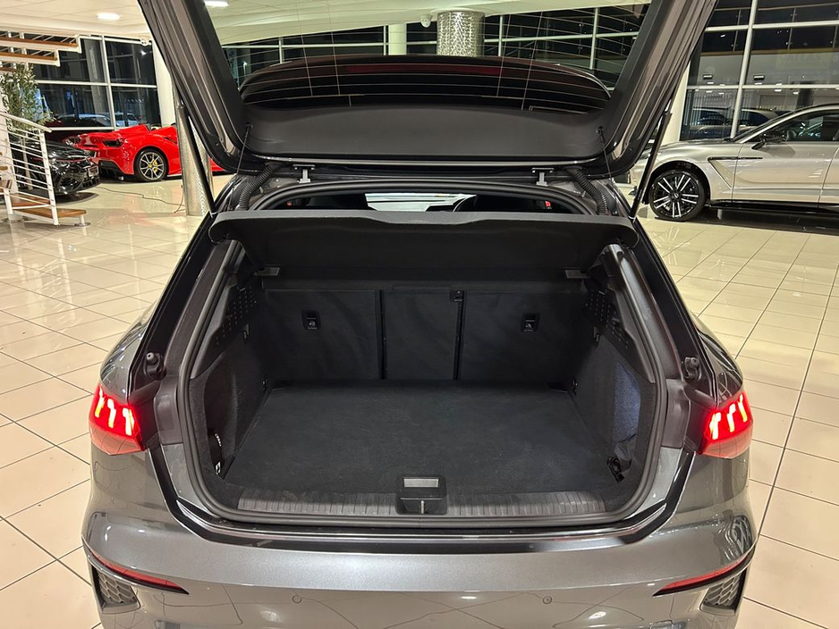 2024 Audi A3 40 TFSIe S-LINE SPORTBACK=LOW MILES//HUGE SPEC=NAPPA LEATHER//FULL AUDI SERVICE HISTORY=241 REG=ONLY €150 ANNUAL ROAD TAX//TAILORED FINANCE PACKAGES A €36,995