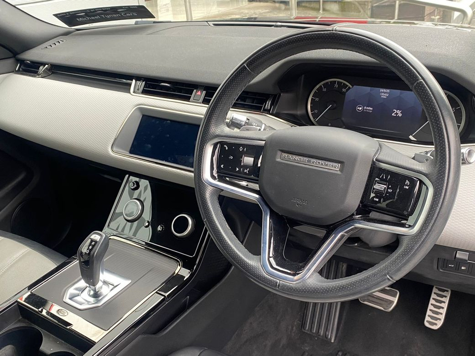 2021 Land Rover Range Rover Evoque S P300e, 20” Alloys, Privacy Glass, Navy Leather, Heated & Cooling Seats, Reverse Camera, Parking Sensors, CarPlay/Android Auto €35,999