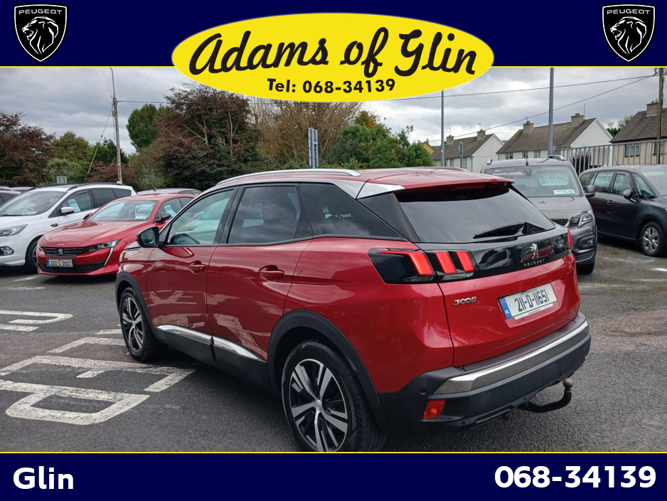 2021 Peugeot 3008 ALLURE 1.2 130 6.3 4DR €25,950