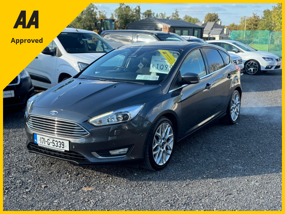 2017 Ford Focus 1.5 TDCI TITANIUM S/S 12 120 5DR 120PS €10,995