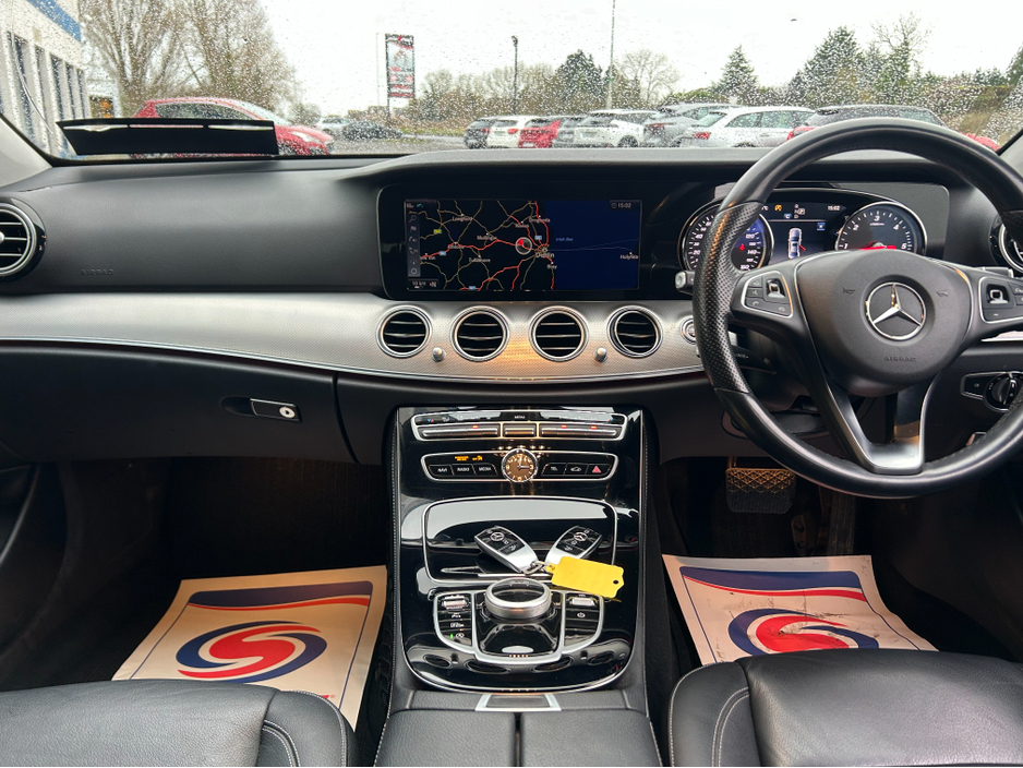 2018 Mercedes-Benz E Class E220 D. AUTO. FULL LEATHER. LOW KMS.  FINANCE AVAILABLE. TRADE IN WELCOME. www.nangleharris.ie. ALL CARS CHECKED WITH MOTORCHECK.IE CALL 01 5620011 €24,900