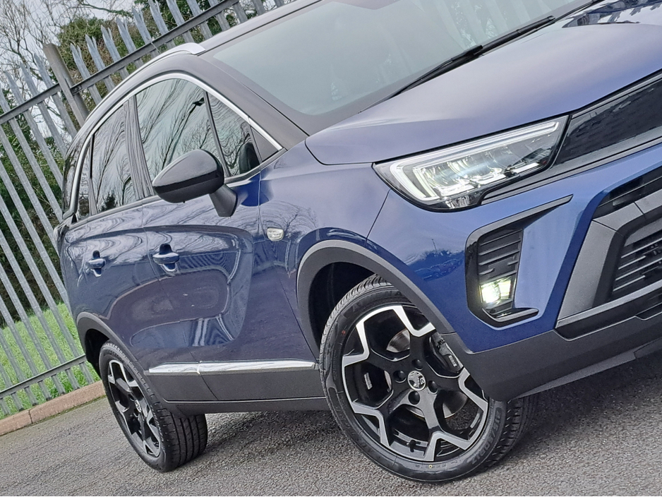 2022 Opel Crossland ULTIMATE 1.2TURBO 110BHP **LEATHER/SUEDE INTERIOR** €19,950