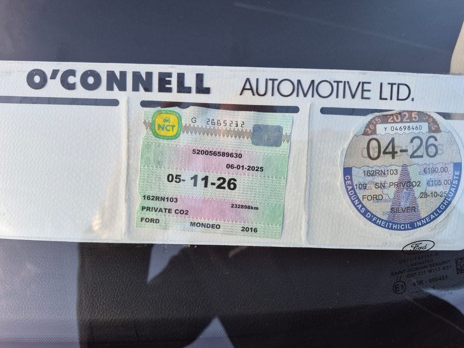 2016 Ford Mondeo  €6,999