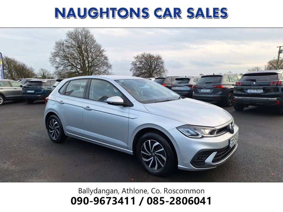 2023 Volkswagen Polo LIFE AUTO 1.0 TSI 95BHP *New Model/Immaculate/App Connect* €21,950