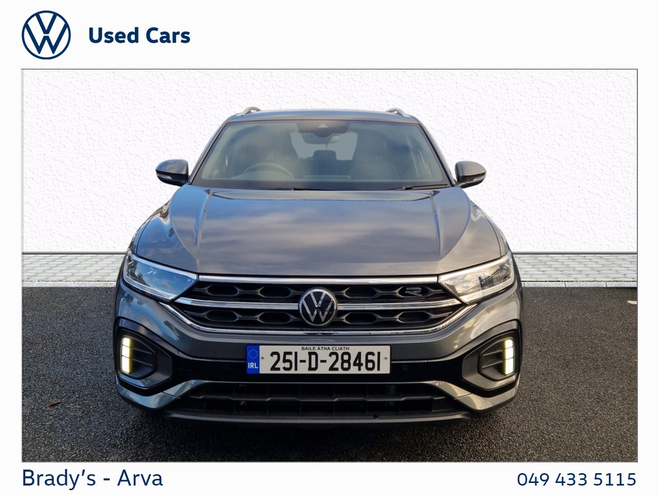 2025 Volkswagen T-Roc R-LINE 75 2.0 TDI 116BHP M6F €38,950