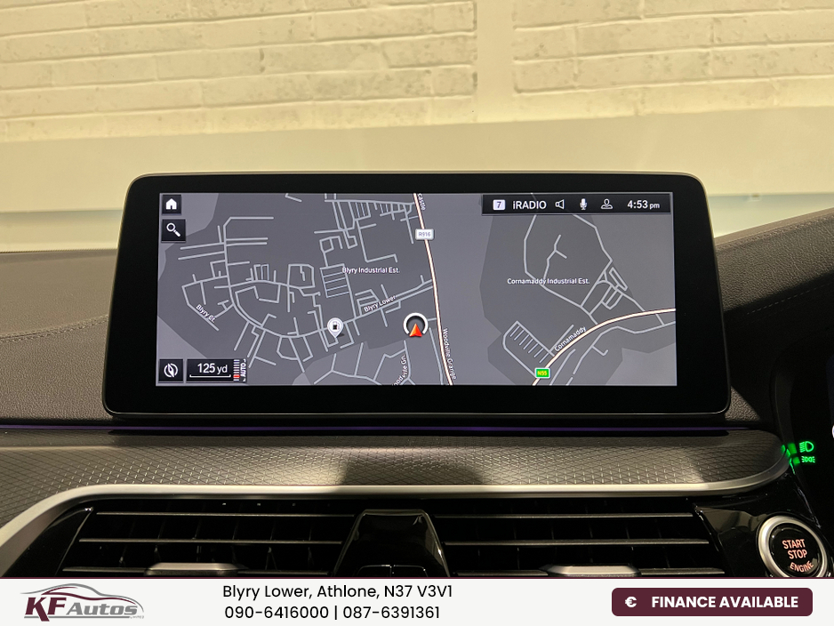 2022 BMW 5 Series 520d G30 LCI M Sport 2L Diesel 190bhp 4dr Auto - 222 Reg €42,995