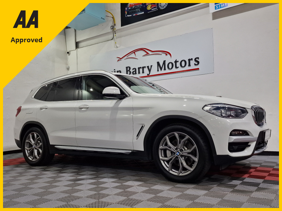 2021 BMW X3 30E X-DRIVE X-LINE AUTOMATIC **ONE OWNER / ACTIVE CRUISE CONTROL / APPLE CARPLAY / ELECTRIC TOWBAR / FULL MOCHA LEATHER / HEATED STEERING WHEEL / SAT NAV / REVERSE CAMERA / REAR TINTED GLASS** €38,450