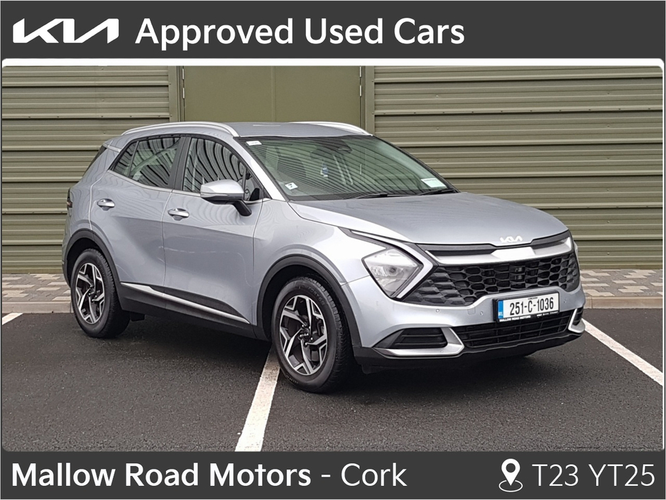 2025 Kia Sportage K2 MY25 5DR €36,888